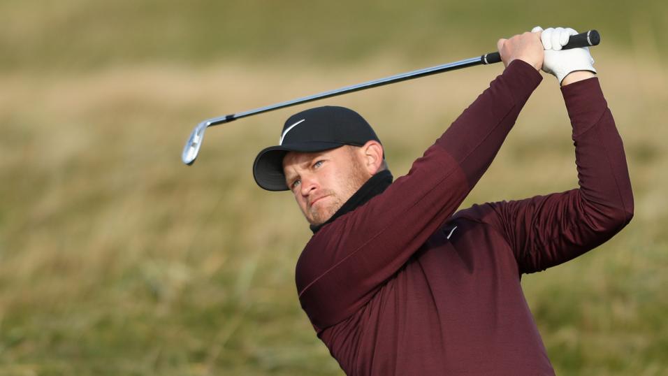 Golfer Tom Lewis